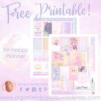 Free Planner Printable: Sailor Moon