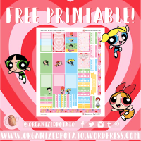 Free Planner Printable: Powerpuff Girls